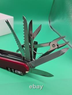 Victorinox SwissChamp Red Swiss Army Multi-Tool 91mm 15+ Tools 1.6795.3