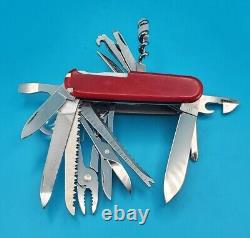 Victorinox SwissChamp SUPERTIMER Swiss Army Knife Multi Tool! CHIPPED SCALE