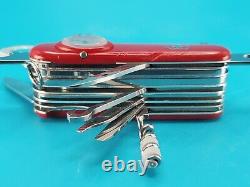 Victorinox SwissChamp SUPERTIMER Swiss Army Knife Multi Tool! CHIPPED SCALE