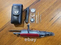 Victorinox SwissChamp Swiss Army Knife With Leather Pouch & Accessories