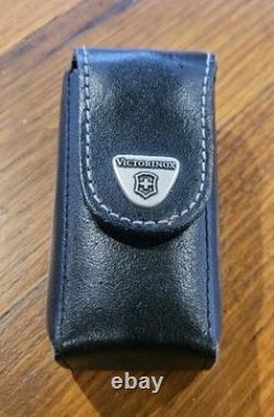 Victorinox SwissChamp Swiss Army Knife With Leather Pouch & Accessories