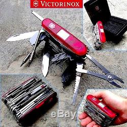 Victorinox SwissChamp XAVT Ruby 80 Implement Swiss Army Knife SWITZERLAND