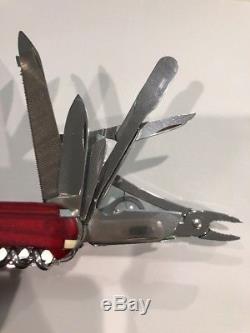 Victorinox SwissChamp XAVT Ruby Swiss Army Knife SAK Multi-Tool 53509