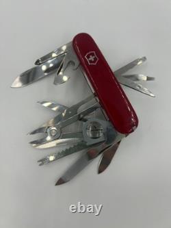 Victorinox SwissTool Multi Tool Deluxe Leather Pouch Complete Accessory Kit