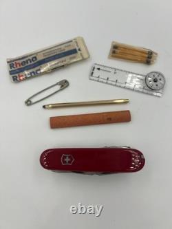 Victorinox SwissTool Multi Tool Deluxe Leather Pouch Complete Accessory Kit Victorinox SwissTool Multi Tool Deluxe Leather Pouch Complete Accessory Kit