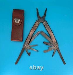 Victorinox SwissTool Swiss Army Knife Multi-Tool! With Sheath! BLACK