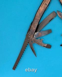 Victorinox SwissTool Swiss Army Knife Multi-Tool! With Sheath! BLACK