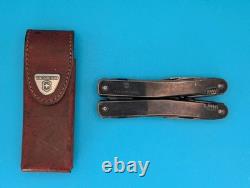 Victorinox SwissTool Swiss Army Knife Multi-Tool! With Sheath! BLACK