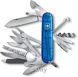 Victorinox Swisschamp Swiss Army Knife, 33 Function Swiss Made Pocket Knife with