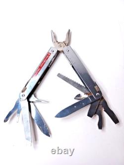 Victorinox Swisstool Swiss Army Knife Multi Tool! WITH SHEATH! Stainless Steel