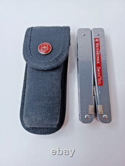 Victorinox Swisstool Swiss Army Knife Multi Tool! WITH SHEATH! Stainless Steel