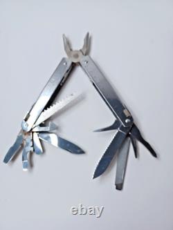 Victorinox Swisstool Swiss Army Knife Multi Tool! WITH SHEATH! Stainless Steel
