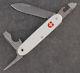 Victorinox Switzerland Stainless Swiss Army Rare Soldier Knife Alox Silver 1991