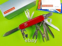 Victorinox Switzerland Swiss Army Champ Folding Pocket Knife Multi Tool