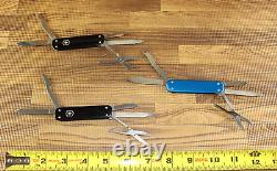 Victorinox Switzerland Swiss Army Executive Pocket Knife Alcan Lot of 3