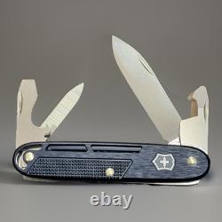 Victorinox Synergy Blue 93mm Refined Alox Scales Swiss Army Knife with Pocket Clip