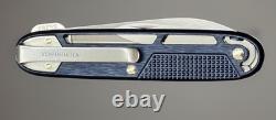Victorinox Synergy Blue 93mm Refined Alox Scales Swiss Army Knife with Pocket Clip
