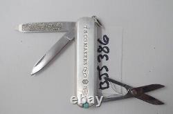 Victorinox Tiffany & Co Makers Sterling Silver Classic Swiss Army Knife ag925 NY