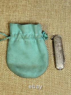 Victorinox Tiffany & Co. Sterling 925 750 Glod Plated Leaf Swiss Army Knife