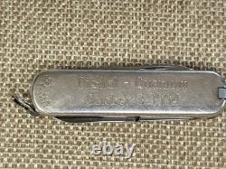 Victorinox Tiffany & Co. Sterling 925 750 Glod Plated Leaf Swiss Army Knife