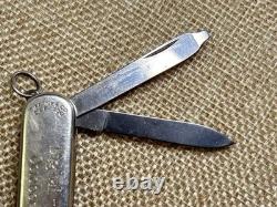 Victorinox Tiffany & Co. Sterling 925 750 Glod Plated Leaf Swiss Army Knife