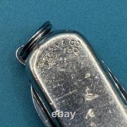 Victorinox Tiffany & Co. Sterling 925 750 Gold Plated Leaf Swiss Army Knife