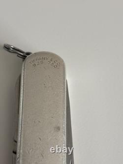 Victorinox Tiffany & Co. Sterling 925 750 Gold Plated Leaf Swiss Army Knife