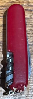 Victorinox Time Keeper 91MM Swiss Army Knife with Leather Pouch
