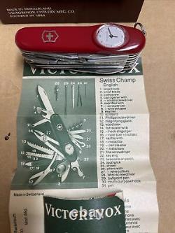 Victorinox Timekeeper Red Swiss Army Knife Multi-Tool 1.67 96? In Original Box