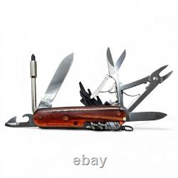 Victorinox Translucent Brown Cybertool Swiss Army Knife Multi-Tool