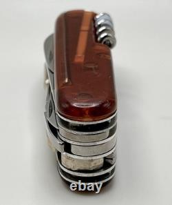 Victorinox Translucent Brown Cybertool Swiss Army Knife Multi-Tool