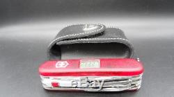 Victorinox Traveller Lite Swiss Army Knife with Leather Pouch Advanced Digital