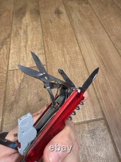 Victorinox Traveller Lite Swiss Army Multi Tool Pocket Knife 91mm + Sheath