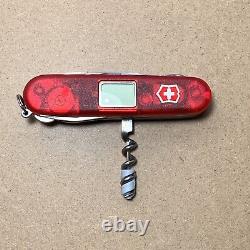 Victorinox Traveller Swiss Army Knife Translucent Red