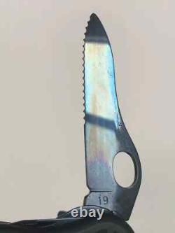 Victorinox US Soldier Combat Utility Knife Black Swiss Army Navy SEAL SAK Dem 08