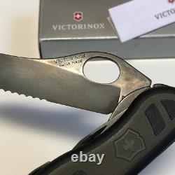 Victorinox US Soldier Combat Utility Knife Black Swiss Army Navy SEAL SAK Dem 08
