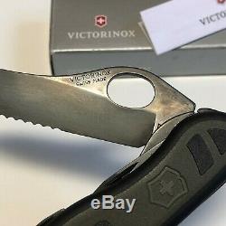 Victorinox US Soldier Combat Utility Knife Black Swiss Army Navy SEAL SAK Demo