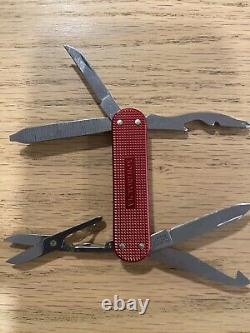 Victorinox Vagabond Bicolor Pink Red Alox Custom Modd Swiss army Knife