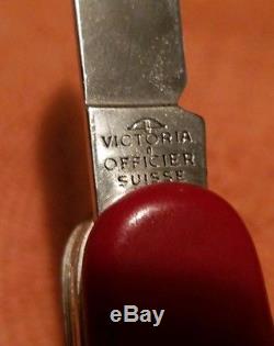 Victorinox Victoria Swiss Army Knife 1968-73 Champion b long nail file