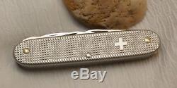 Victorinox Vintage Aluminum Old Cross Swiss Army Knife. Rare Find