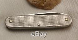 Victorinox Vintage Aluminum Old Cross Swiss Army Knife. Rare Find