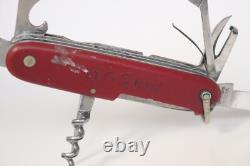 Victorinox Vintage Climber Wengerinox Swiss Army 1950s Multi-Tool Bail/Schackle