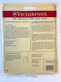 Victorinox Weekender The Original Swiss Army Knife Vintage Model 58401