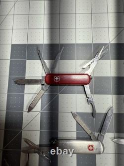 Victorinox Wenger Swiss Army Pocket Knives Mixed Mostly Tool Chest Lot Of 6 8732