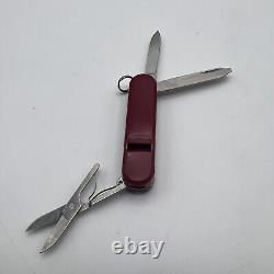 Victorinox Whistle Swiss Army Knife 58mm Red