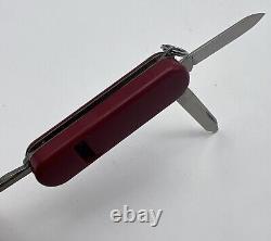 Victorinox Whistle Swiss Army Knife 58mm Red