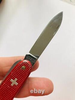 Victorinox WoodsMan Old Cross Red Alox SAK Swiss Army Knife Vintage Ultra Rare