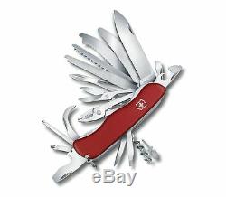 Victorinox Workchamp XL Red Swiss Army Pocket Knife Work Champ 0.8564. XL