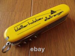 Victorinox Yellow Multi Tools Swiss Army Knife Rare Japan