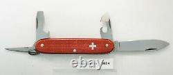 Victorinox red alox Pioneer Swiss Army knife- used, very good condition #9694